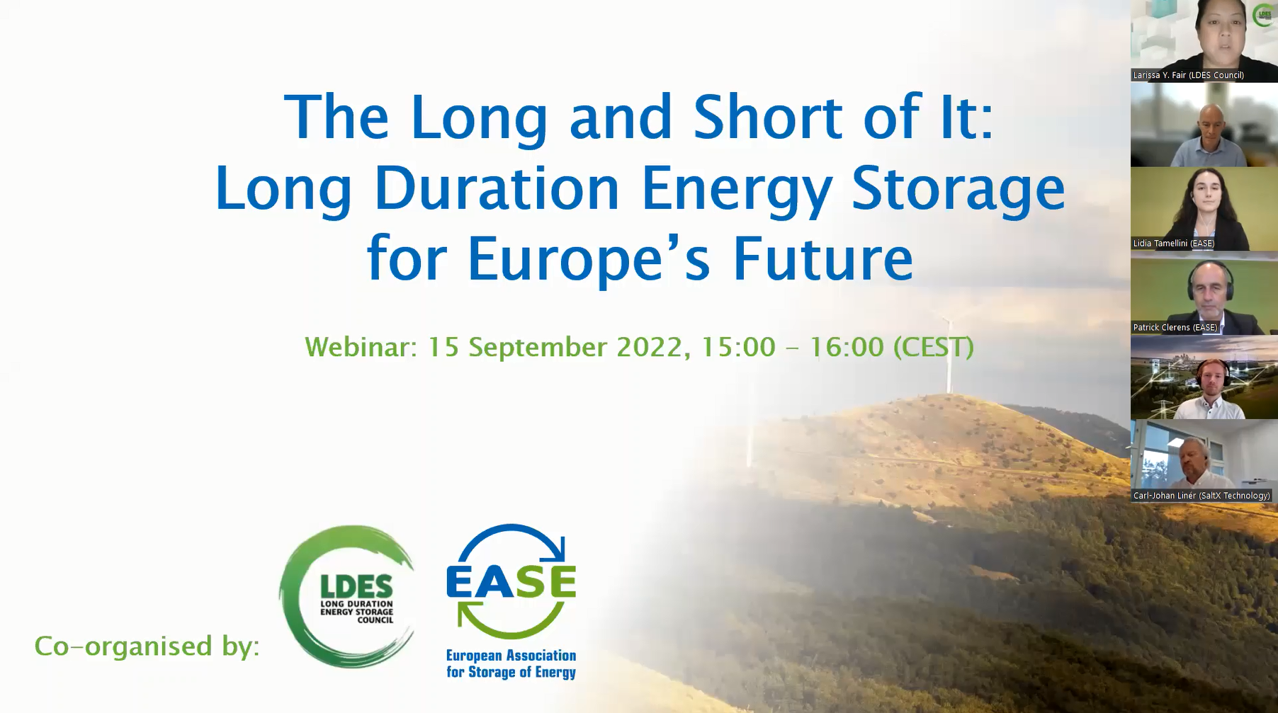 The Long And Short Of It: Long Duration Energy Storage For Europe’s ...